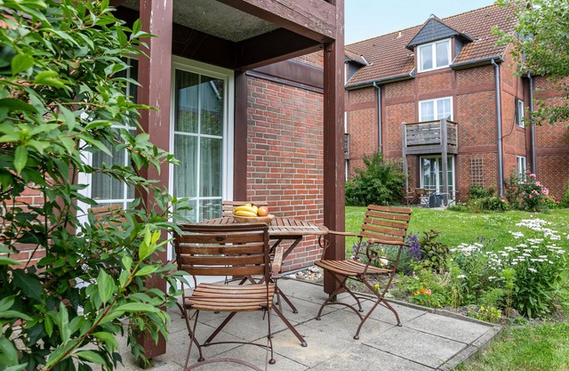 Ferienwohnung 'Atlanta 101' mit privater Terrasse, privatem Garten und WLAN