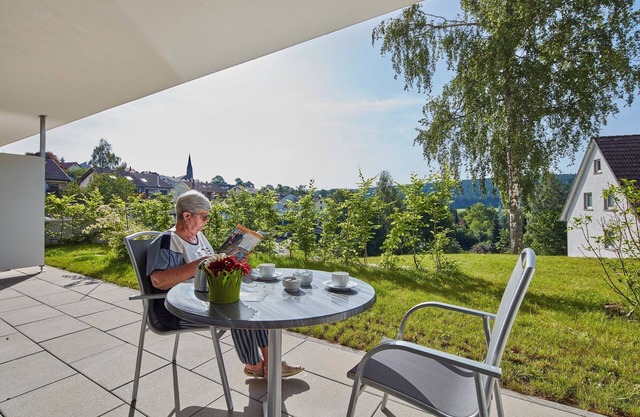 Ferienwohnung 'Auszeit Mit Plege - Fewo 5' mit Privatterrasse, Gemeinschaftsgarten und Wi-Fi