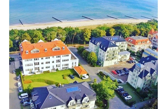 Apartment B 34, 50 m zum Ostseestrand, Aufzug, Dez./2024 renoviert.