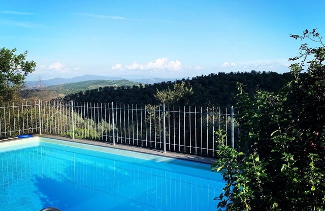 Podere L'Orsinghi Wohnung B mit wunderbarer Aussicht auf die Maremma
