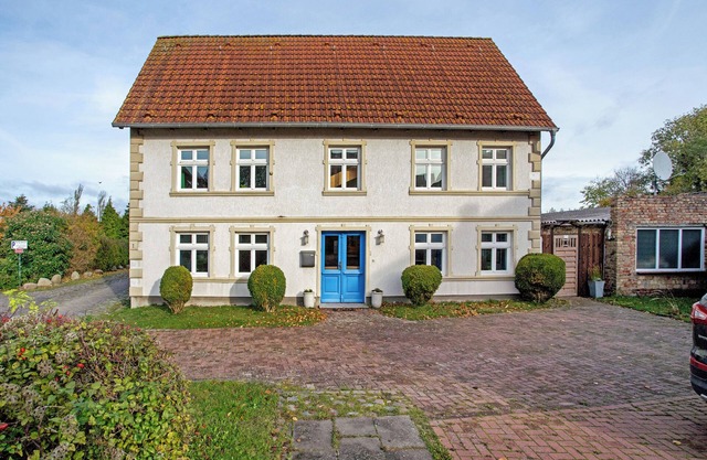 Ferienwohnung 'Bäckerhus - Ferienwohnung 2' mit Privatterrasse, Gemeinschaftsgarten und Wi-Fi