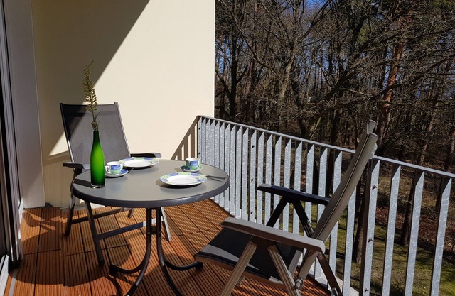 FeWo, Balkon,Strandnah, Fitness, Schwimmbad, Sauna im Haus und kostenloses WLAN