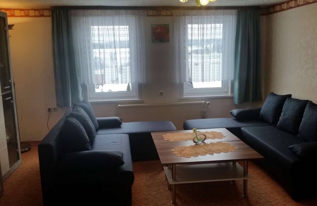 Ferienwohnung 'Benneckenstein' mit privater Terrasse, privatem Garten und WLAN