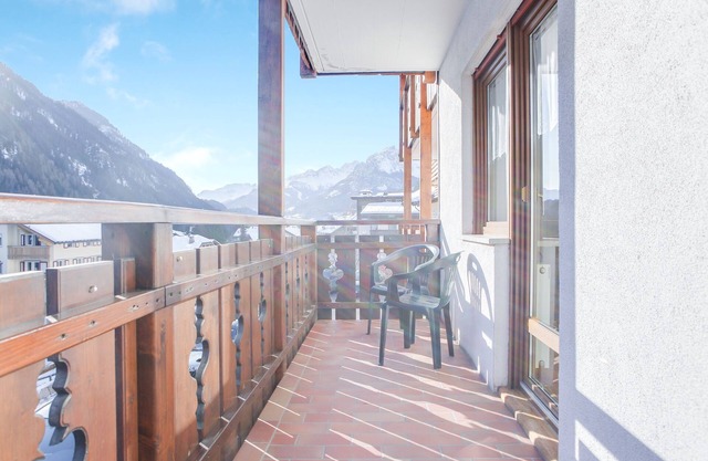 Ferienwohnung 'Cèsa Sot Rodela - Sas Piat' mit Bergblick, Balkon und Wi-Fi