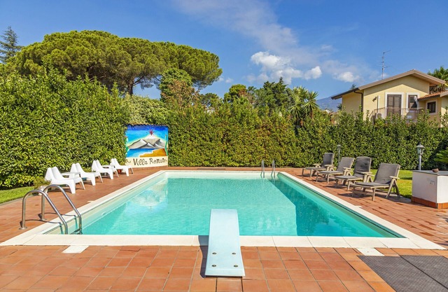 Ferienwohnung 'Casa Vacanza Villa Romano' mit Meerblick, Wi-Fi und Klimaanlage