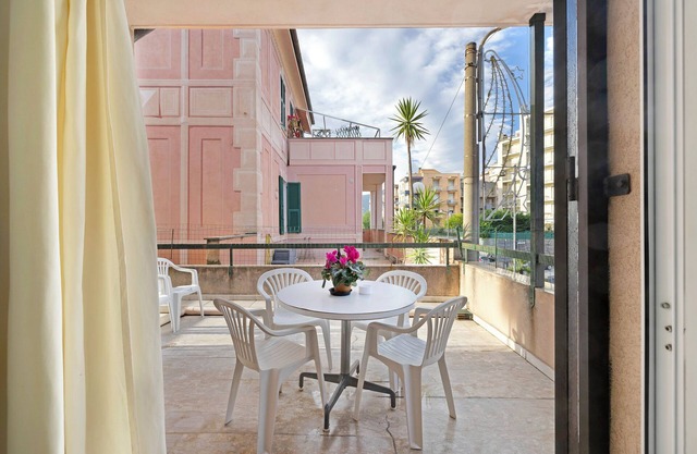 Ferienwohnung 'Casa Rosa' mit privater Terrasse und WLAN