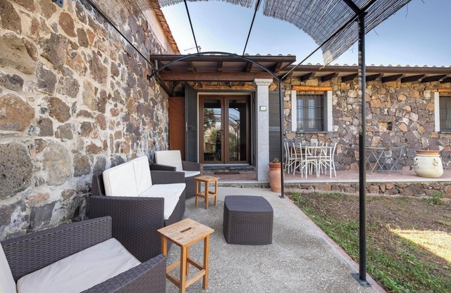Ferienwohnung Casa Sole mit Bergblick, WLAN, Garten und Terrasse