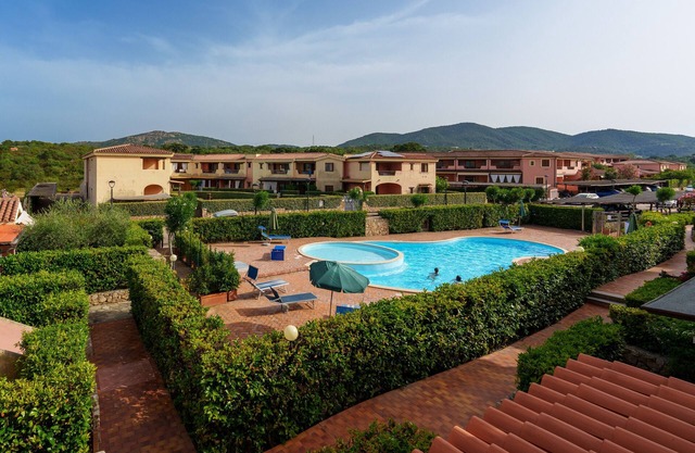 Ferienwohnung 'Casa Vacanze Fragola' mit Gemeinschaftspool, privater Terrasse und Klimaanlage