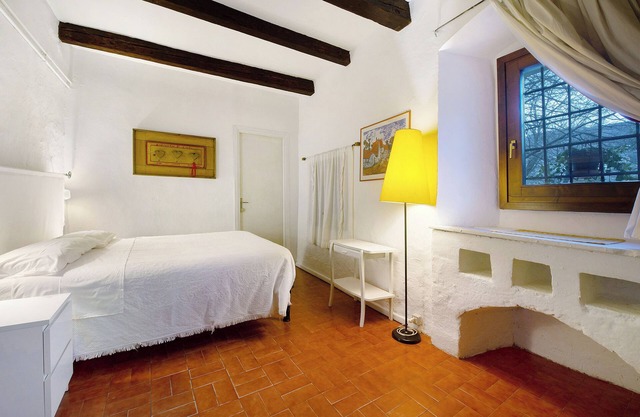 Ferienwohnung 'Cascina Des Religieuses - Cheminée' mit Bergblick