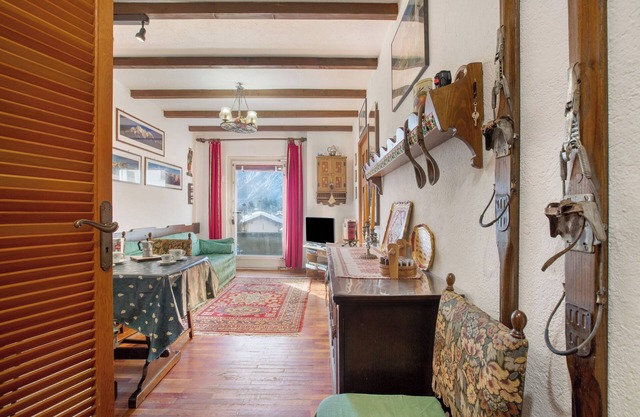 Ferienwohnung 'Courmayeur 3V21' mit Bergblick, Balkon und Wi-Fi