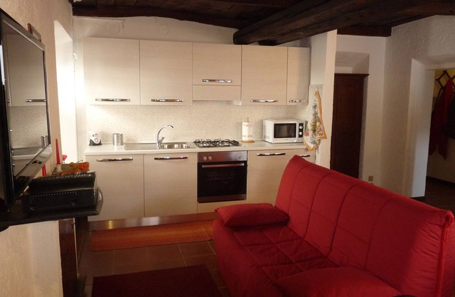 Cusius Wohnung in Orta San Giulio am Orta-See mit Parkplatz, Blick auf den See