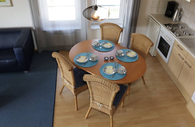 FeWo Maisonette mit Blick zum Hafen - Balkon