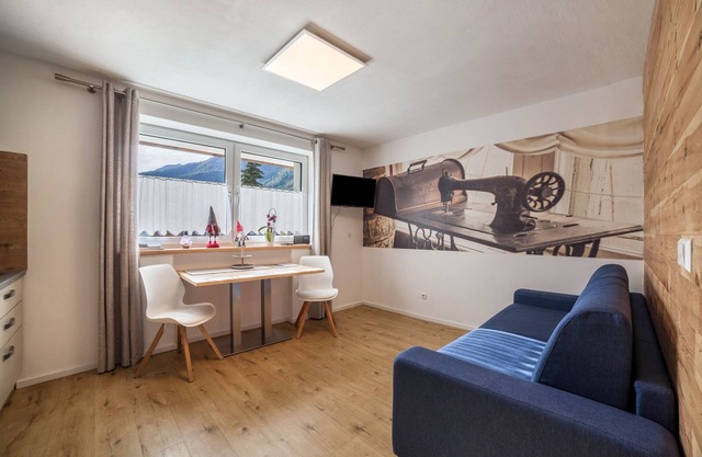 Ferienwohnung 'Die Schneiderei' mit Bergblick und WLAN