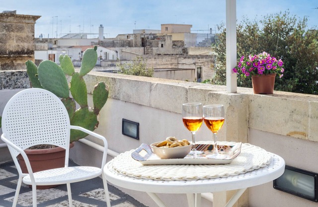 Ferienwohnung 'Dimora Con Terrazza Vicino Otranto' mit Privatterrasse, WLAN und Klimaanlage