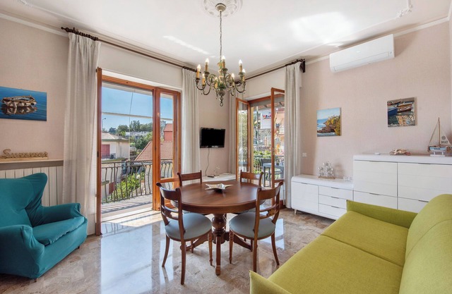 Ferienwohnung 'Due Passi Dal Mare Tra Gli Ulivi' mit Meerblick, WLAN und Klimaanlage