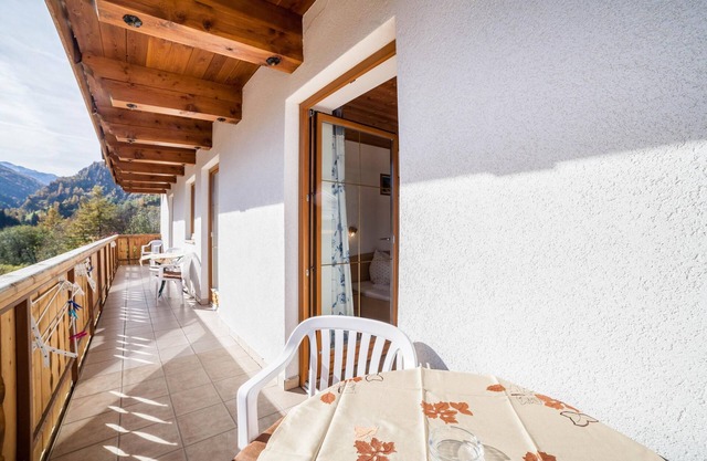 Wohnung "Egarthof Ferienwohnung Alpenrose" mit Bergblick, Balkon & Garten
