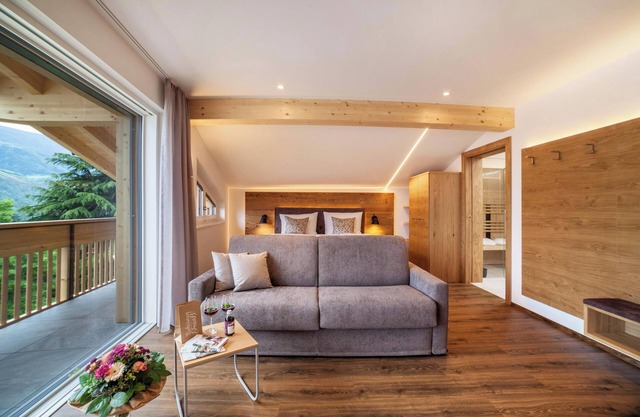 Ferienwohnung "Engel Summerfrisch" mit Bergblick, A/C, WLAN, Sauna & Terrasse
