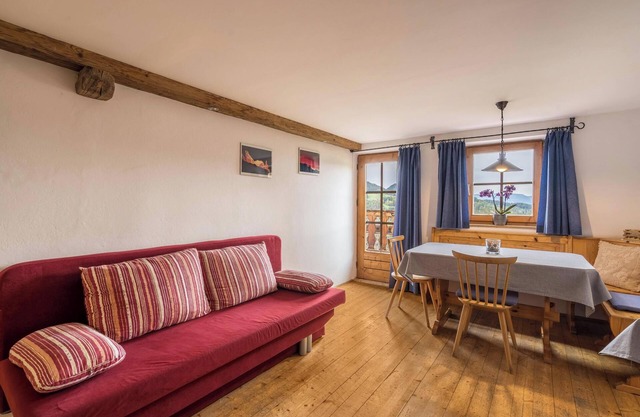 Ferienwohnung "Enzian - Nusserhof" in der Nähe des Skigebiets mit Bergblick & Balkon