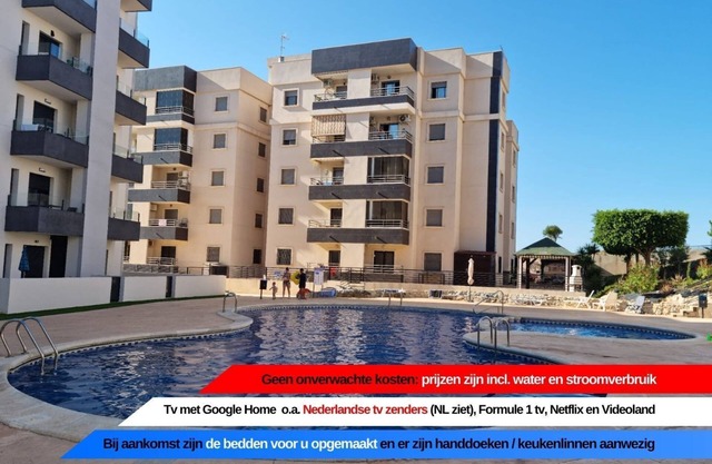 Apartment 'Carpediem in Spanje' mit Seeblick, Gemeinschaftspool und WLAN