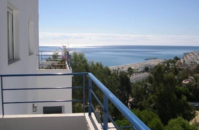 Apartment mit Meerblick in Playa de las Ventanicas, Mojacar Playa