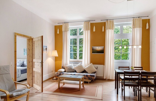 Ferienwohnung 4 mit gemeinsamer Terrasse, gemeinsamem Garten