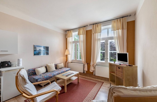 Ferienwohnung 9" mit gemeinsamer Terrasse und Gemeinschaftsgarten