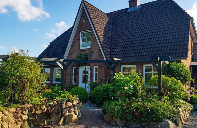 Ferienwohnung Freiblick" mit gemeinsamer Terrasse, Gemeinschaftsgarten und Wi-Fi