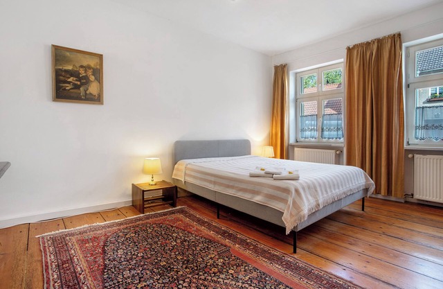 Ferienwohnung Nr. 3" mit gemeinsamer Terrasse, Gemeinschaftsgarten und Wi-Fi