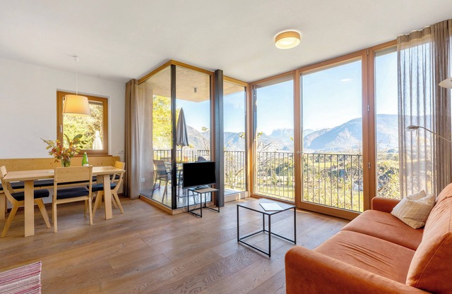 Ferienwohnung 'Firmelein 1 Stock' mit Bergblick, privater Terrasse und WLAN
