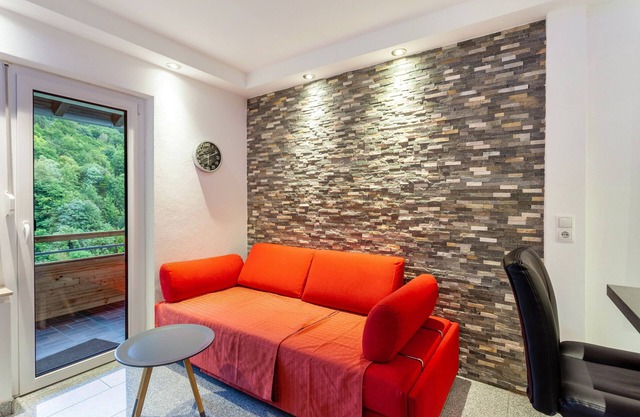 Ferienwohnung 'Gästehaus Centrum 2 Typ 08' mit Bergblick, Balkon und Wi-Fi