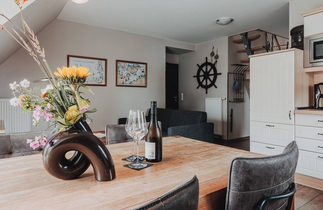 Ferienwohnung 'Gorch Fock' mit gemeinsamer Terrasse, gemeinsamem Garten und WLAN