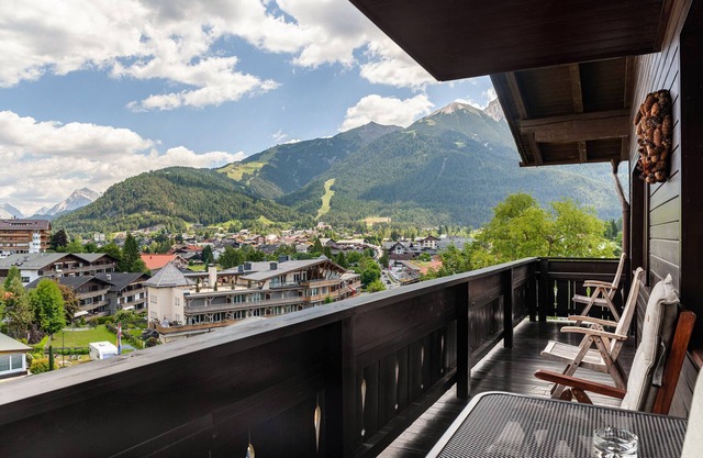 Ferienwohnung 'Haus Excelsior Top 35' mit Bergblick, Balkon und WLAN