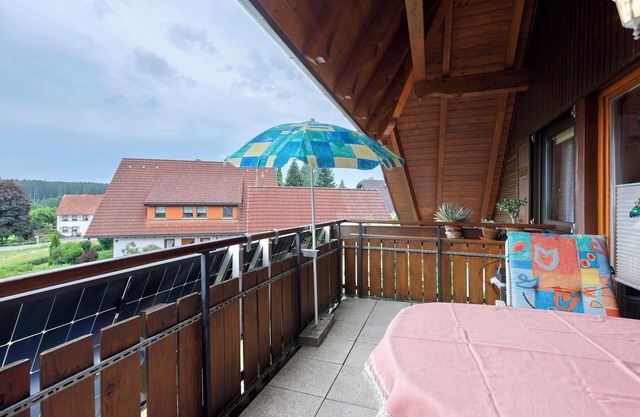 Ferienwohnung 'Haus Barbara' mit Gemeinschaftsgarten, Balkon und Wi-Fi