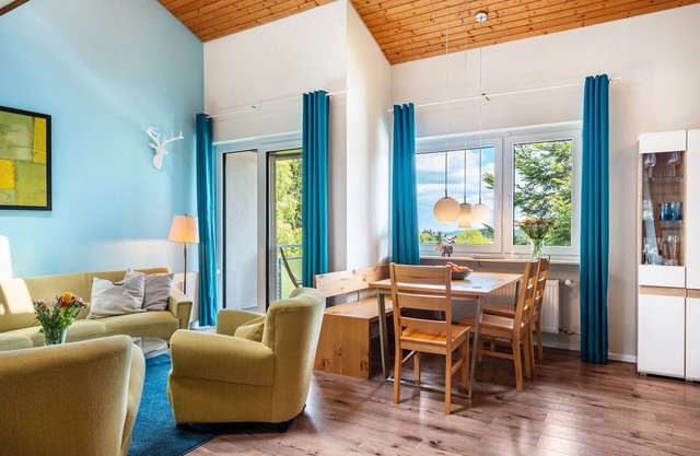 Ferienwohnung Himmelblau mit Pool und Sauna
