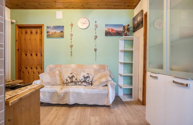 Ferienwohnung "House Cuel Milena Folgaria - Green" mit Bergblick und Gemeinschaftsgarten