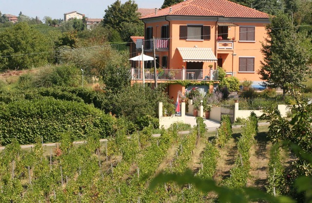 Ferienwohnung "il loggione" Villa I Due Padroni, mit Pool