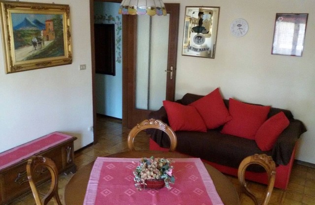 Ferienwohnung 'Il Nido nel Borgo Bello' mit Bergblick und Balkon