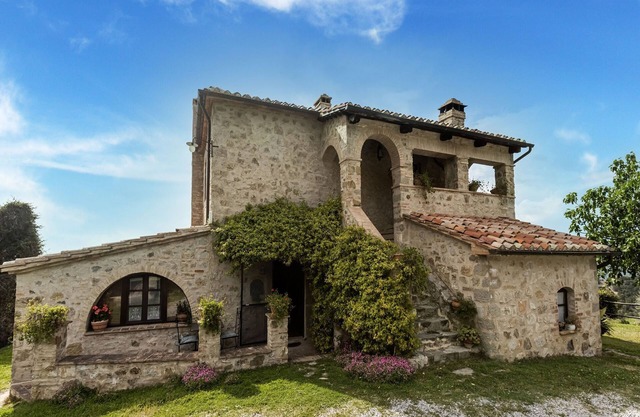 Romantische Wohnung in Seggiano mit privater Terrasse