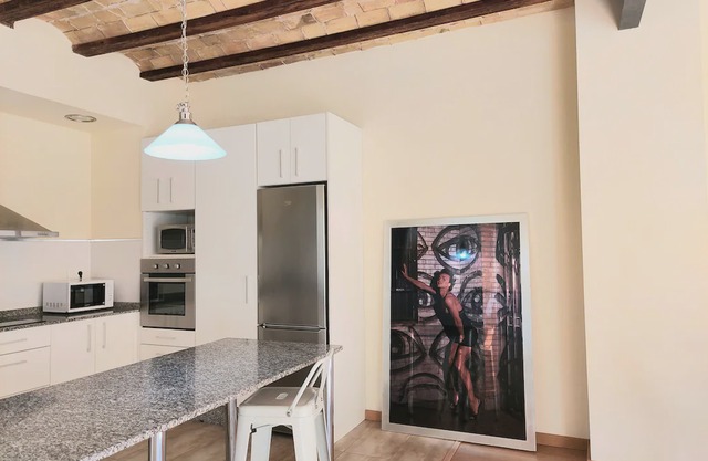 Apartment in bullring for families or long stay.