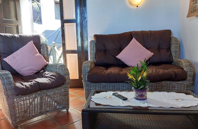 Ferienwohnung im englischen Stil mit Meerblick