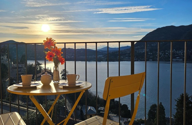 Apartment in front of the lake blevio