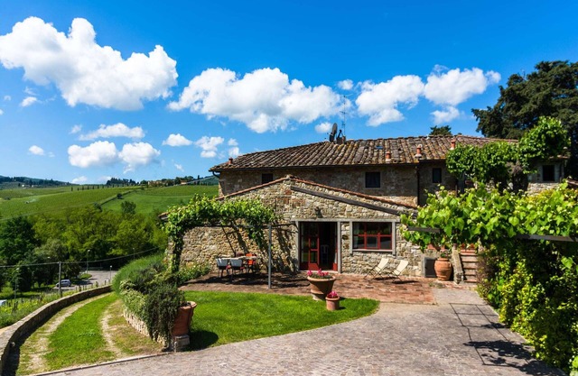 Ferienhaus im Chianti mit Pool