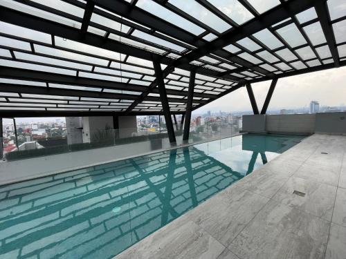 Apartment in La Roma, Pool&GYM
