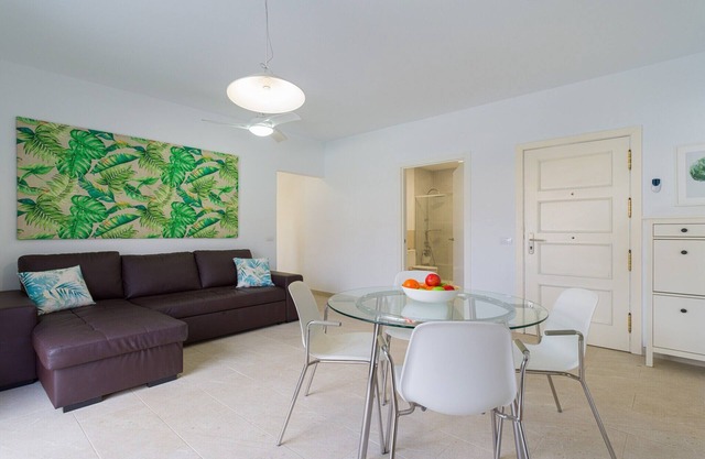 Wohnung in Mogán mit eingezäuntem Garten