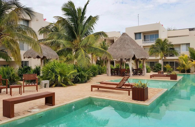 Verbringen Sie Ihren Urlaub in der neuen Wohnung Luxus-Eigentumswohnung in Progreso Yucatán