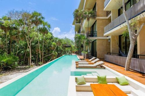 Apartment in Tankah Bay Tulum where Jungle meets Beach