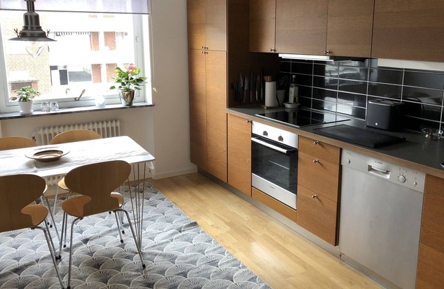 Ferienwohnung zentral in Malmö. Strand 1,5 km und Park 500 m entfernt