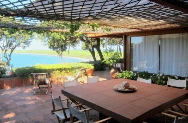 Wohnung in Villa, atemberaubenden Blick auf das Meer, Argentario, Wälder