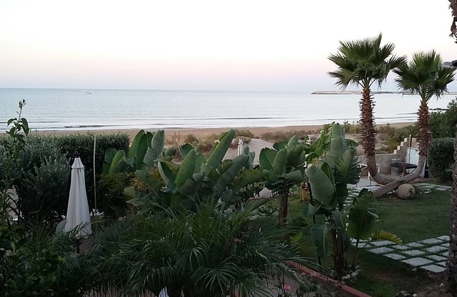 Wohnung in Villa am Meer