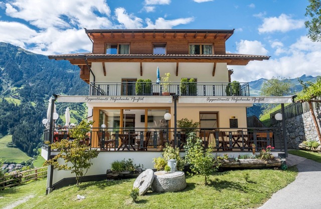Ferienwohnung "Hofschenke Pfeiftal Almenrausch" mit Terrasse, Garten & WLAN